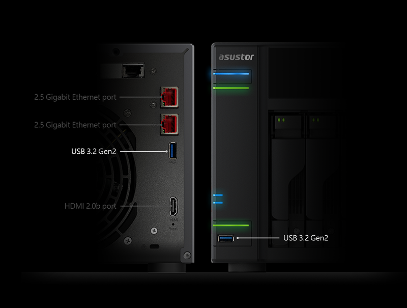 LOCKERSTOR 6 Gen2 AS6706T NAS